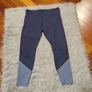 Afriel and tabbris womens gray workout pants with mesh bottoms size large